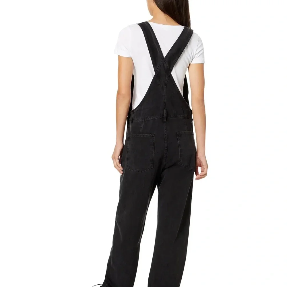 We The Free Ziggy Denim Overalls Black size large - Picture 2 of 6